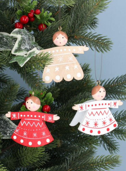Scandi Wooden Angel
