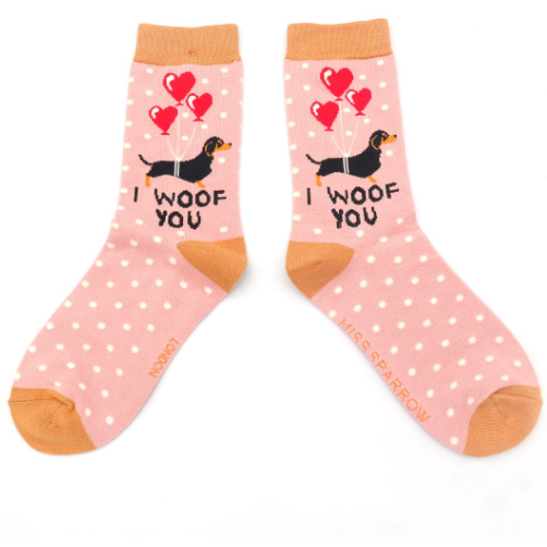 I Woof You Socks