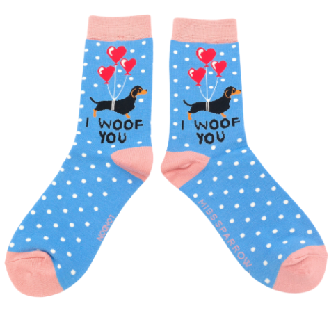 I Woof You Socks