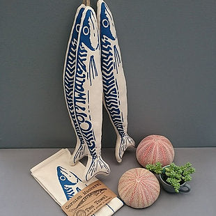 Tea Towel - 3 Mackerels